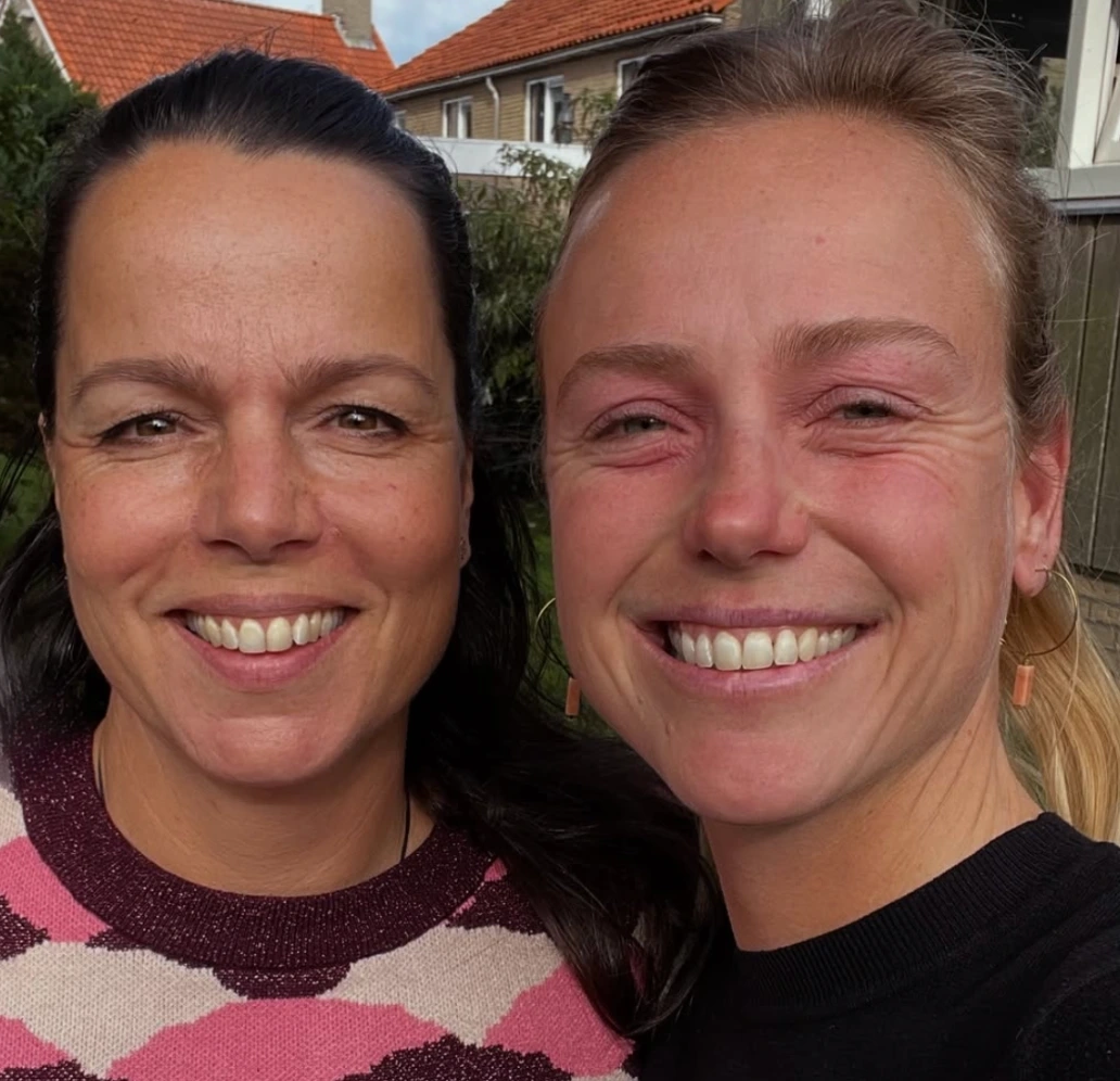 Tess en Adriana samenwerking