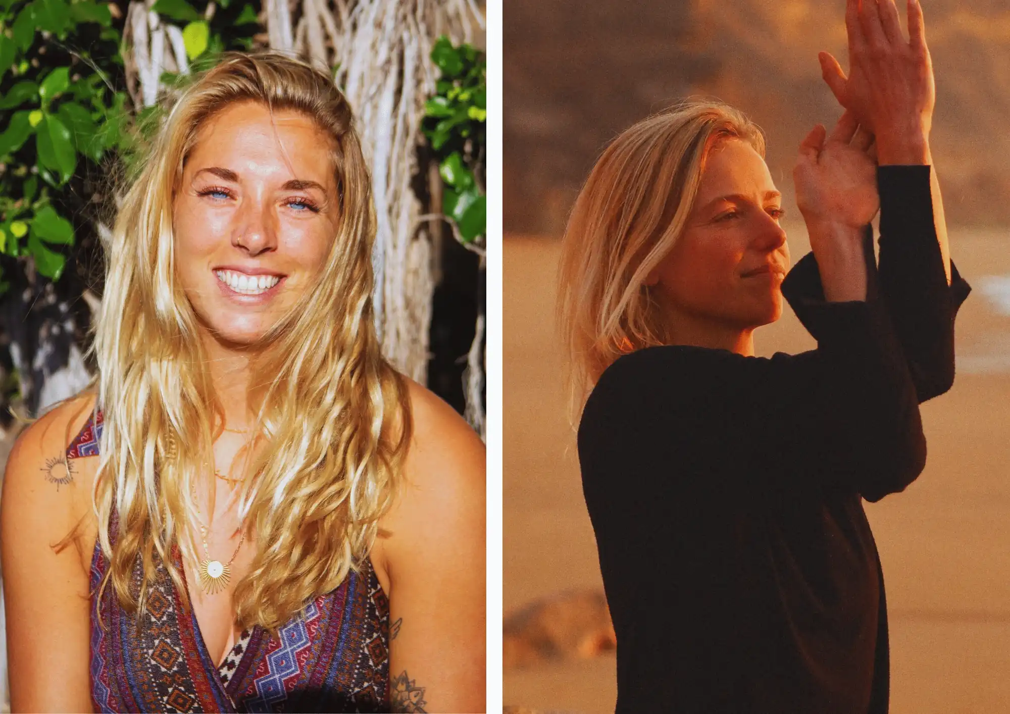 Tess yogadocent en calijn systemisch coach op Fuerteventura retreat